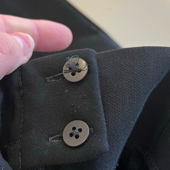 MM Lafleur The‎ Foster Cigarette Pant PowerStretch Black Size 0 - Picture 7 of 12